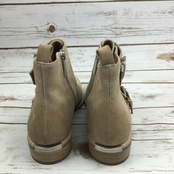 Michael Kors Booties Adams Monk Strap Ankle Zip - Picture 6 of 10